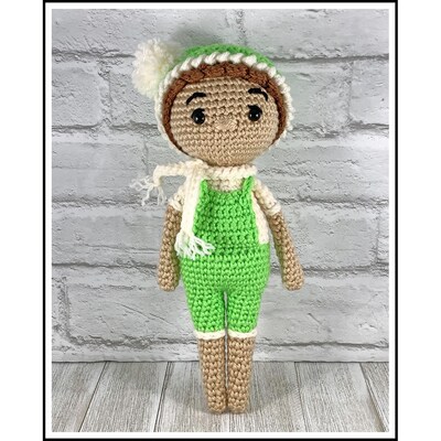 Handmade Crochet Winter Dolls - image2